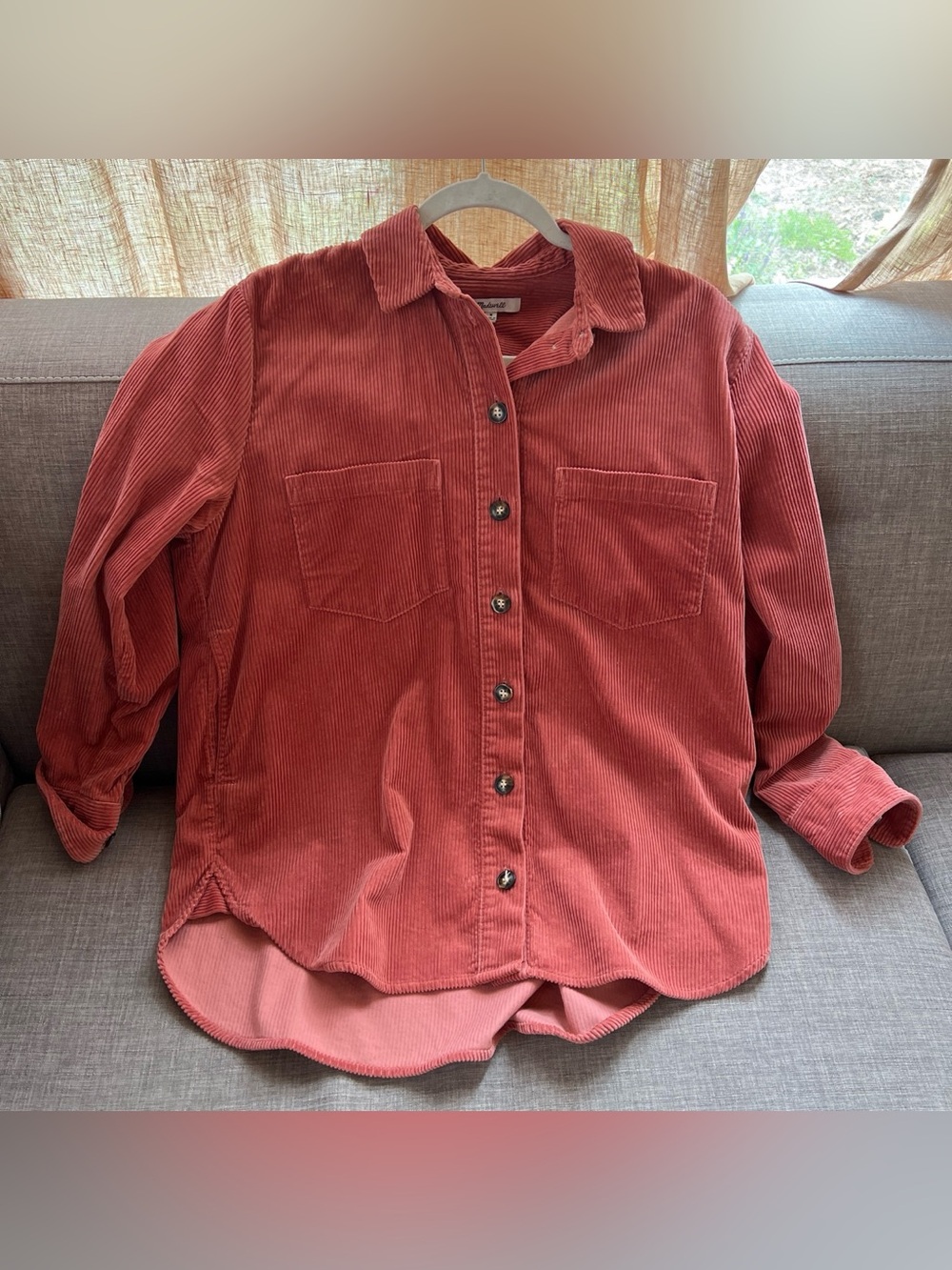 Madewell Corduroy Button-Up Shirt